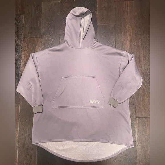 Comfy Oversized Gray Hoodie - Picture 1 of 5